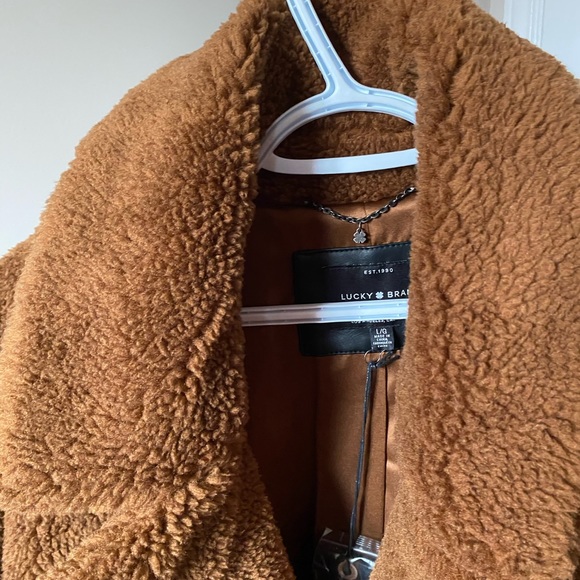 Lucky Brand Sherpa Coat - Picture 5 of 11